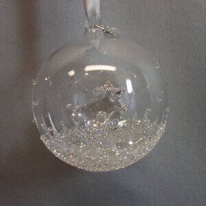 Swarovski Crystal 2018 Annual Edition Christmas Ball Ornament Large